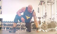 Dwayne Johnson Has a Travelling Gym Called the Iron Paradise With 18,000 kg Equipment