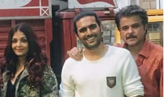 Aishwarya Rai Bachchan And Anil Kapoor Get Snapped On The Sets Of Fanney Khan