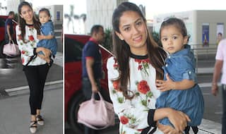 Shahid Kapoor - Mira Rajput's Daughter Misha Kapoor Looks Cute As A Button In A Denim Dress