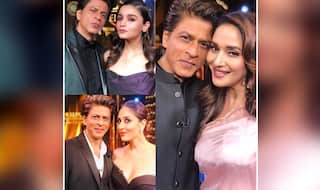 Shah Rukh Khan's Pic With Madhuri Dixit, Kareena Kapoor Khan And Alia Bhatt Is Giving Us All The Feels