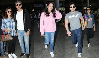 Divyanka Tripathi, Karan Patel, Anita Hassanandani Return From Budapest - View Pics