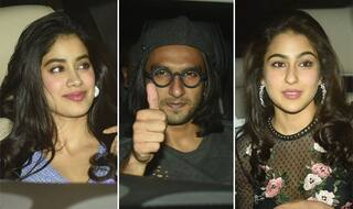 Ranveer Singh, Jhanvi Kapoor, Sara Ali Khan Among Others Attend Deepika Padukone's Padmavati Trailer Success Bash