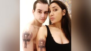Sexy 'Nun' Sofia Hayat Shows Off Tattoo After Getting Inked With Husband - View Pics