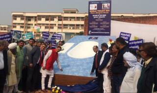 World's Biggest Toilet Pot Unveiled in Haryana's Marora 'Trump Village'