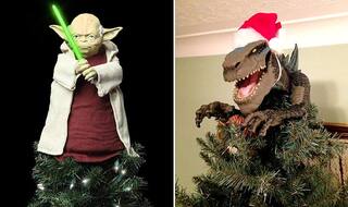 Twitter Users Are Posting Pictures Of Unique Christmas Tree Toppers