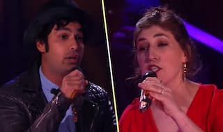 The Big Bang Theory Stars Kunal Nayyar and Mayim Bialik Roast Each Other on Drop the Mic