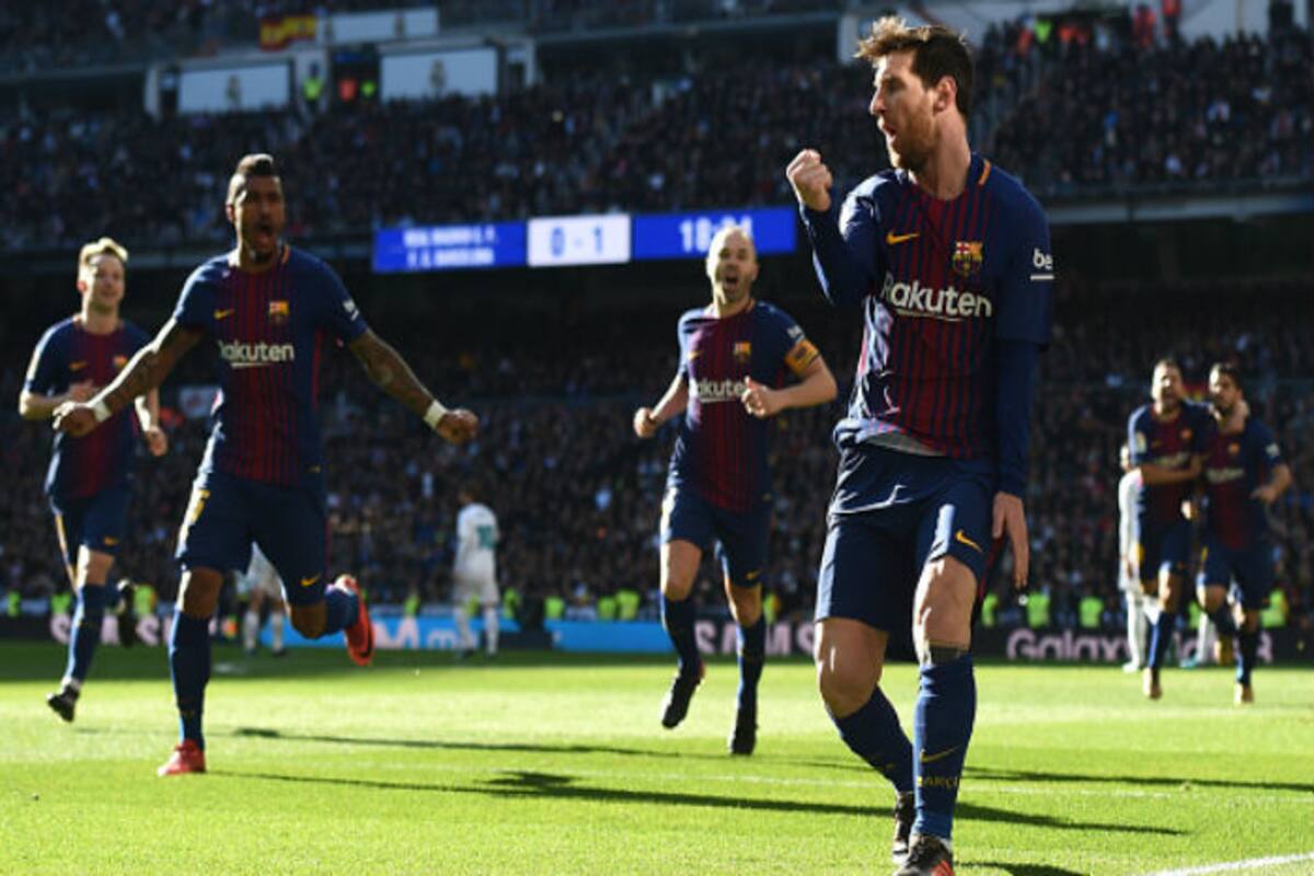 El Clasico Barcelona Beat Real Madrid 3 0 To Solidify Position On