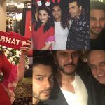 Alia Bhatt, Sidharth Malhotra, Varun Dhawan, Karan Johar Spotted At A Christmas Party (View Pics)