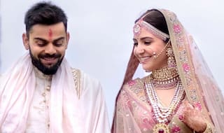 Virat Kohli and Anushka Sharma Pictures from Engagement, Haldi, Mehndi and Wedding Rituals
