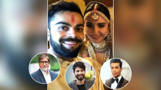 Anushka Sharma-Virat Kohli Married : Amitabh Bachchan, Shahid Kapoor, Karan Johar Congratulate The Couple On Twitter