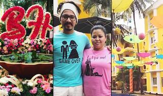 Bharti Singh And Haarsh Limbachiyaa Host A Fun Pool Party In Goa -View Inside Pics