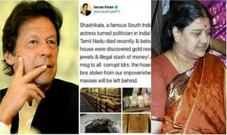 Pak Politician Imran Khan Confuses Jayalalithaa With Sasikala