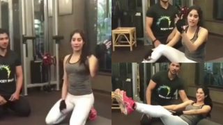 Janhvi Kapoor Teaches How To Exercise Step By Step Post Her Gym Session (Watch Video)