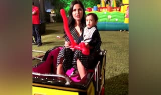 Katrina Kaif Explores The Kid In Her While Enjoying A Joyride With Salman Khan's Nephew - Watch Video
