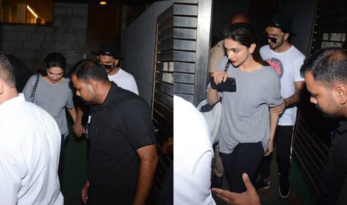 Image result for ranveer and deepika holding hands