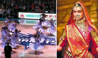 NBA Cheerleaders Dance To Ghoomar From Padmaavat During a Match (Watch)