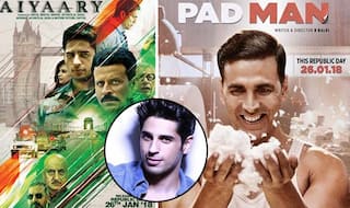 Sidharth Malhotra Reacts To Padman VS Aiyaary Clash