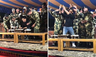 Team Aiyaary Celebrates Sidharth Malhotra's Birthday With Jawans - See Pics
