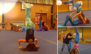 Mermaid Gymnastics: Gymnasts Wear Tails to Practice Acrobatics, Watch Viral Video