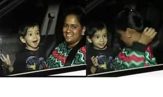 Salman Khan's Nephew Ahil Sharma Blowing Kisses To The Paparazzi Will Melt Your Heart (Video)