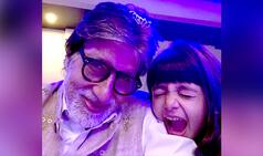 Aaradhya Bachchan And Navya Naveli Made The New Year Extra Special For Amitabh Bachchan - View Pics