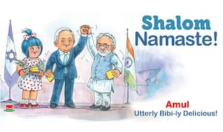 Amul Topical Ad Celebrates the Friendship of PM Modi With Israel PM Benjamin Netanyahu