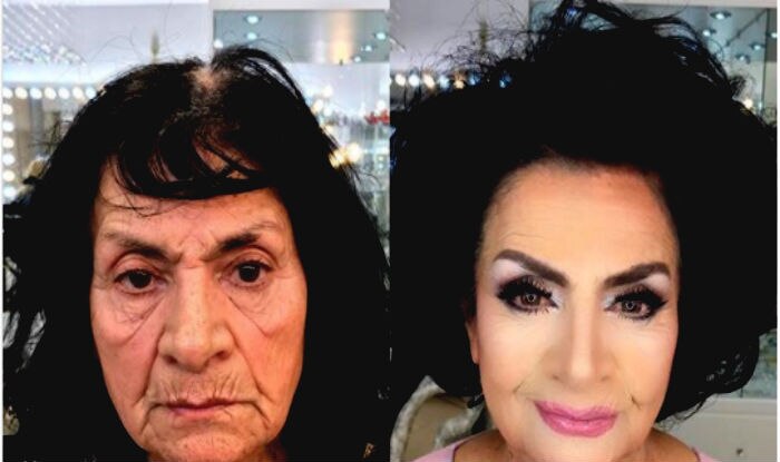 Makeup Artist Anar Agakishiev Known For Giving Age Defying Makeovers ...