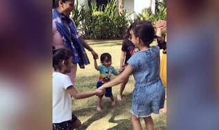 Video Of Salman Khan's Nephew Ahil Playing Ringa Ringa Roses Will Refresh Your Childhood Memories