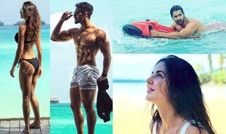 Disha Patani, Tiger Shroff, Katrina Kaif, Varun Dhawan Show Off Their Sexy Side As They Enter 2018 - View Pics