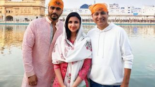 Arjun Kapoor Gives Namastey England The Perfect Start; Visits Golden Temple With Parineeti Chopra On The First Day Of Shoot Arjun Kapoor Gives Namastey England The Perfect Start; Visits Golden Temple With Parineeti Chopra On The First Day Of Shoot