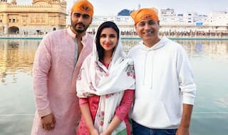 Arjun Kapoor, Parineeti Chopra Seek Blessings At Golden Temple Before Getting On The Sets Of Namastey England