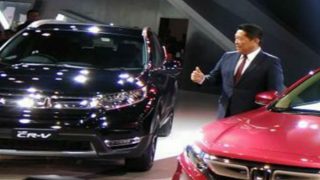 Auto Expo 2018: Honda Showcases New Fifth-generation Honda CR-V