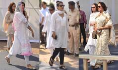 Kajol, Jacqueline Fernandez, Hema Malini Arrive At Celebration Sports Club To Bid Goodbye To Sridevi