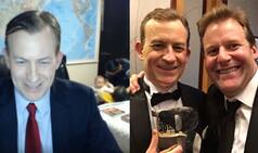 BBC Dad Robert Kelly Wins Timeline TV Moment of the Year Award
