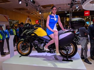 Auto Expo 2018: Suzuki V-Strom 650 Showcased at the Expo
