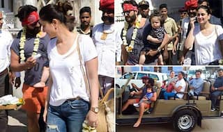 Saif Mixes Work With Pleasure As Kareena Kapoor Khan And Taimur Ali Khan Join Him In Rajasthan