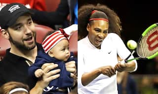 Serena Williams Returns to Tennis, Husband Alexis Ohanian and Daughter Alexis Olympia Cheers