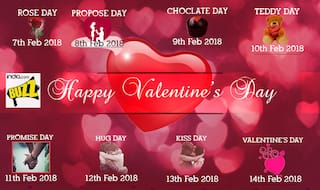 Valentine Week List 2018: Rose Day, Propose Day, Kiss Day and List of Days to Celebrate till Valentine’s Day