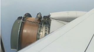 Plane's Engine Covering 'Cowling' Falls of Mid-Flight; SFO-Honolulu Flight Makes Emergency Landing (Video) Plane's Engine Covering 'Cowling' Falls of Mid-Flight; SFO-Honolulu Flight Makes Emergency Landing (Video)