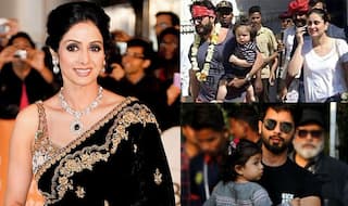 From Sridevi's Final Journey To Taimur Ali Khan And Misha Kapoor's Adorable Moments - Viral Pics Of The Week