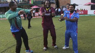 VIDEO: गेल के साथ शहजाद ने किया डांस, ICC ने कहा ''दिस इज स्प्रिट ऑफ क्रिकेट''