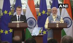 पीएम मोदी- फ्रांसीसी प्रेसिडेंट मैकों के बीच 14 अहम समझौते हुए, आतंकवाद से निपटने दोनों देश साथ करेंगे काम