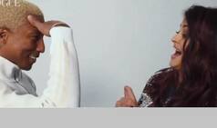 Aishwarya Rai Bachchan And Pharrell Williams Divulge Up, Close And Personal Details - Watch Video
