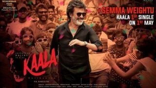 Kaala First Song Semma Weightu: Dhanush Plans A Surprise For Rajinikanth Fans On May Day