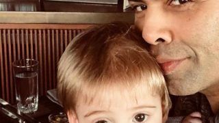 Karan Johar's Recent Pic With Son Yash Johar Will Brighten Up Your Sunday - View Pic