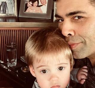 Karan Johar's Pic With Baby Yash Johar Will Melt Your Hearts - View Pic