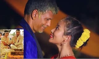 Milind Soman - Ankita Konwar Are Now Married And Their First Pictures Are Out