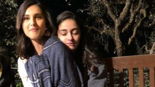 Student Of The Year 2 : Ananya Panday And Tara Sutaria Keep Each Other Warm In The Chilly Weather Of Dehradun