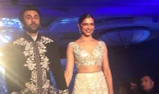 Ranbir Kapoor And Deepika Padukone Walk The Ramp For Manish Malhotra At Mijwan 2018