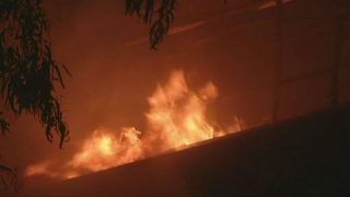 तेरहवीं का खाना बनते समय गैस सिलेंडर में रिसाव से लगी आग, दो बच्चों, चार महिलाओं की मौत